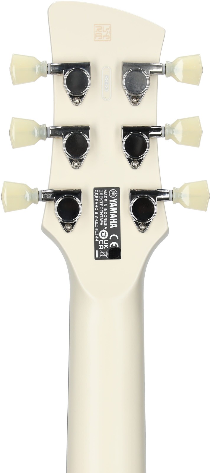 Yamaha RSE20 Revstar Element Electric Guitar Rosewood Fingerboard, Vintage White