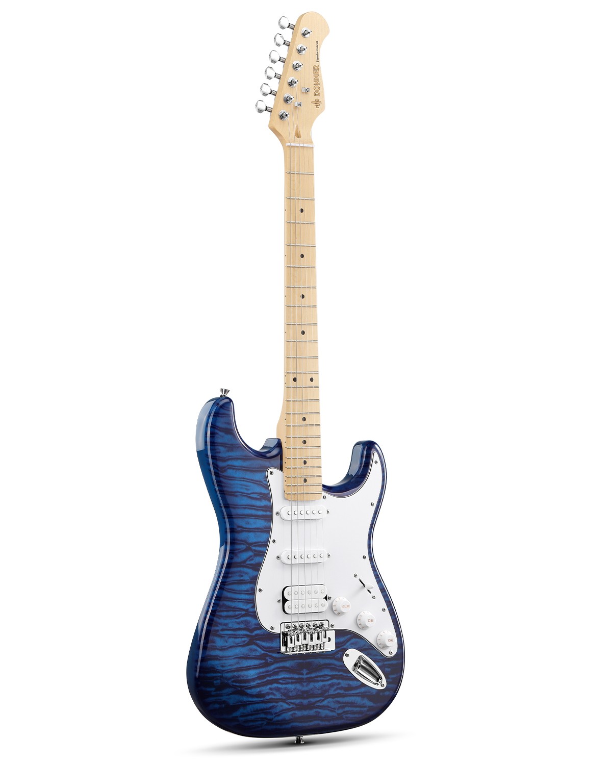 Donner DST-95 Electric Guitar Kit With Amp Solid Body Full Size | Indigo Blue