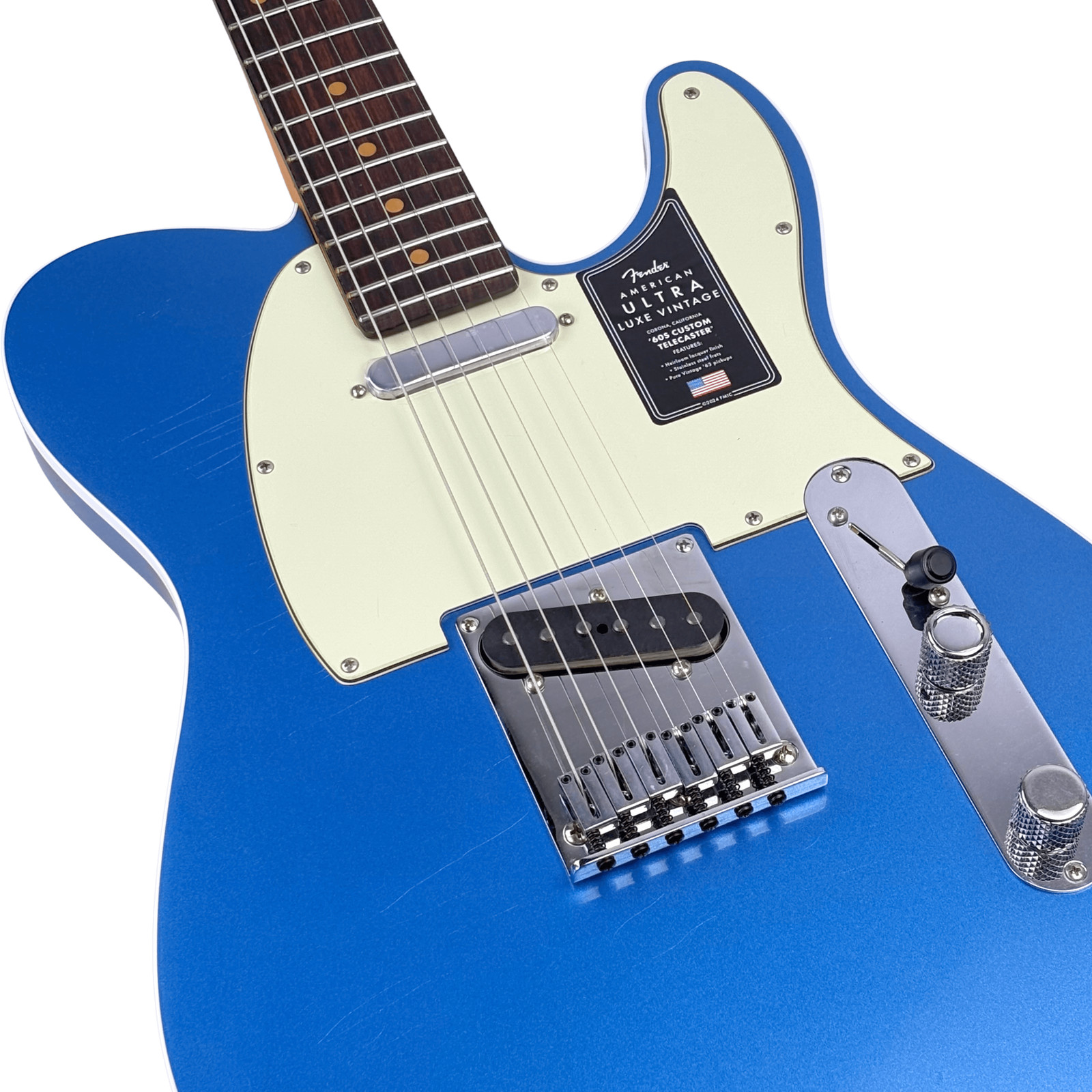 Fender American Ultra Luxe Vintage ’60s Custom Telecaster, Rosewood Fingerboard,