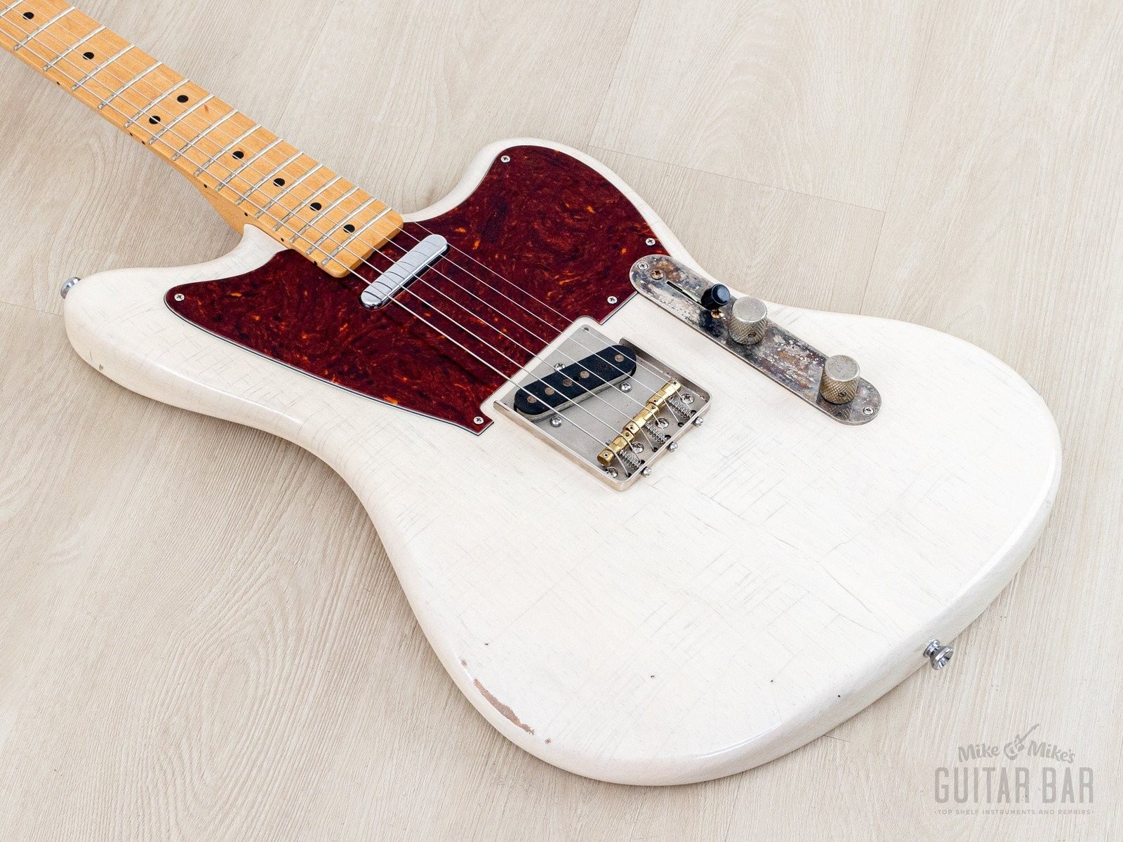 2018 Fender + MJT Telemaster Partscaster Lacquer Relic w/ Baja 50s Neck, Case