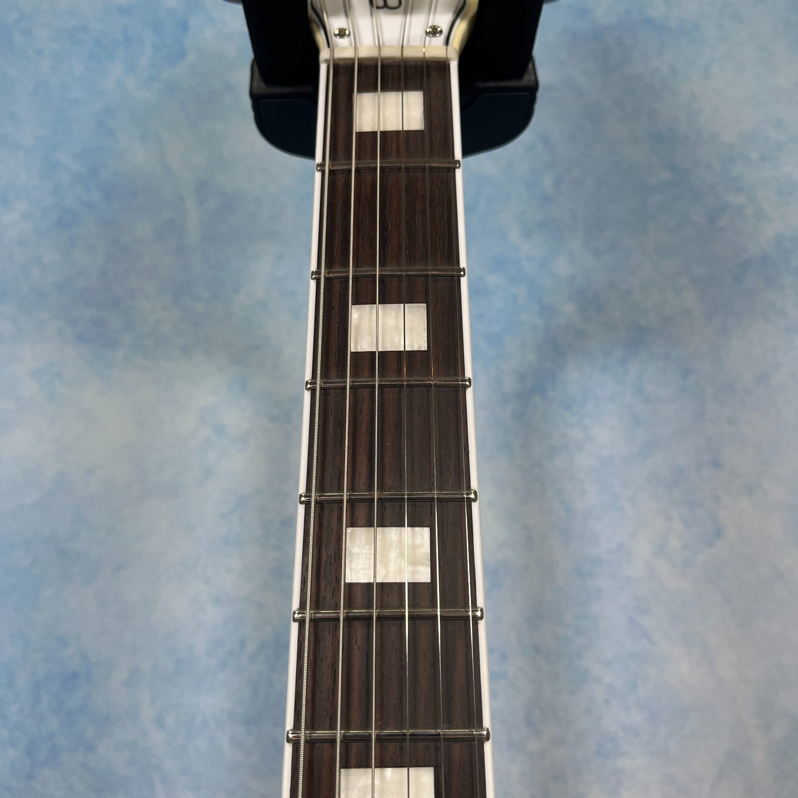 Edwards E-FV-LTD Flying V Type Vintage White Electric Guitar Form Japan