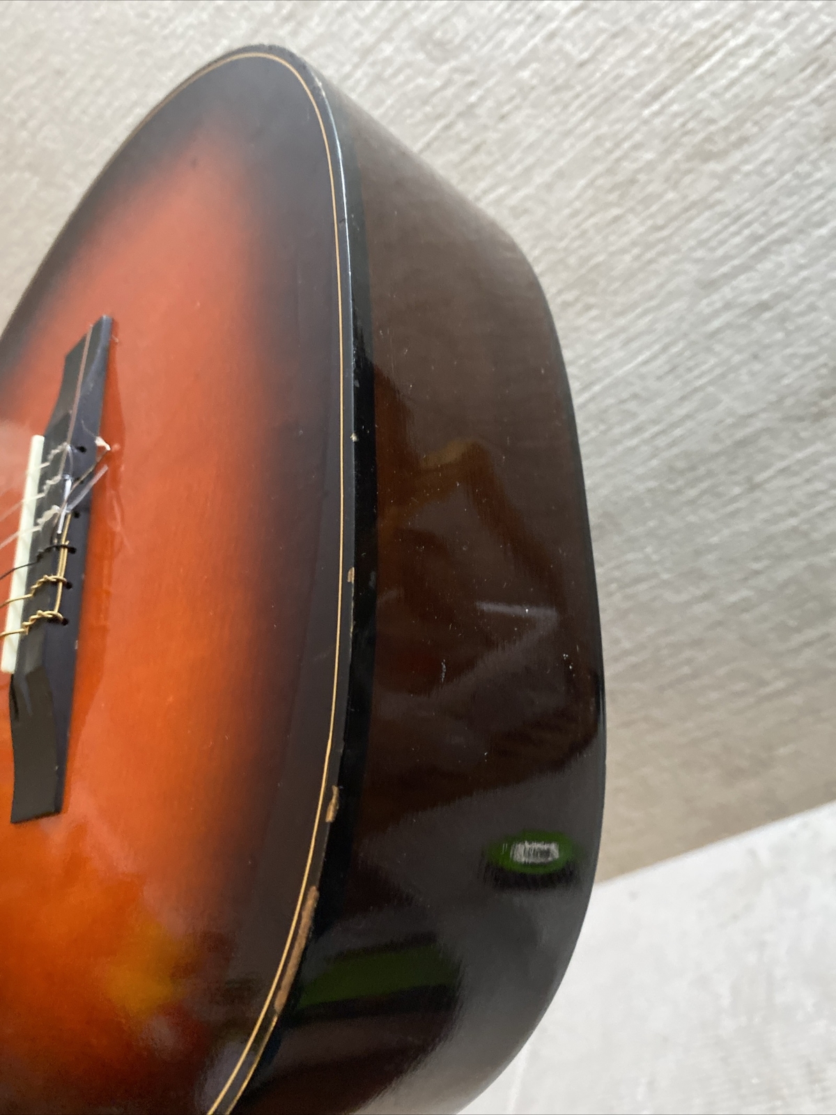 Franciscan CN-3 Classic Acoustic Guitar Korea 6 Strings WORKS Vintage Darkburst