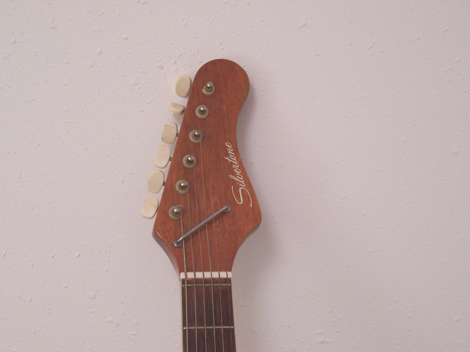 Custom made Homemade Mahogany LP Style electric guitar Silvertone bolt on neck