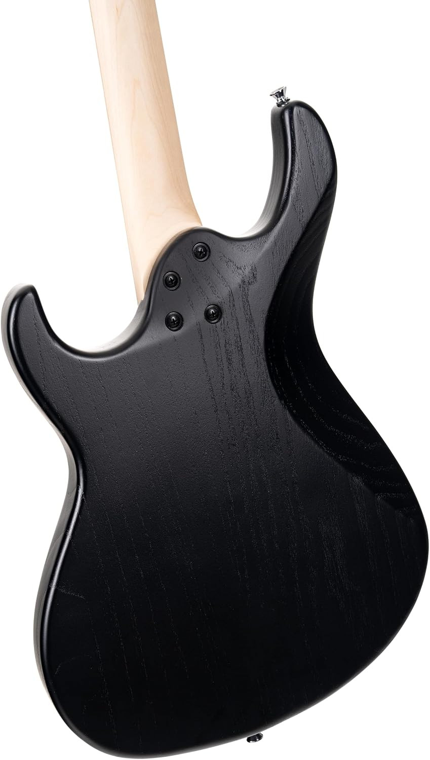Cort G100 HH G Series Electric Guitar Open Pore Black HH Pickups 25.5in