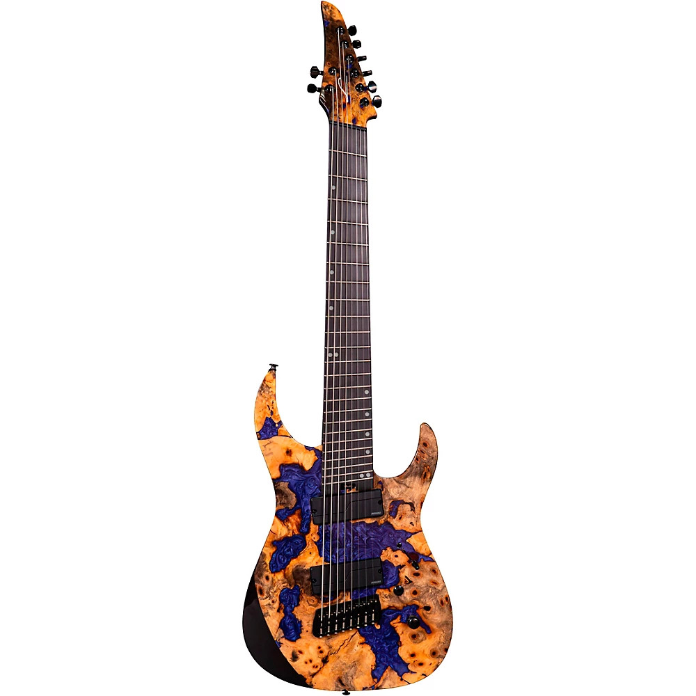 Legator Ninja 8 String MultiScale X Series Electric Guitar Royal Purple