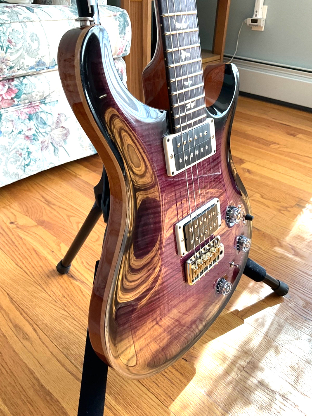 PRS P 22 Tremolo 10-top 2015 – Violet Smoke Burst w/ original case