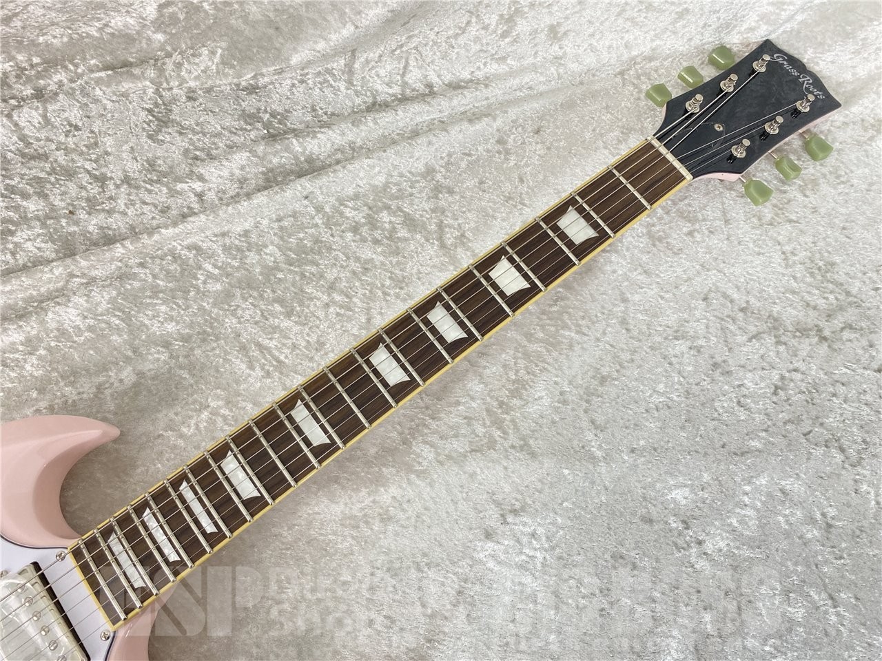Grass Roots G-SG Vintage Milky Pink Electric Guitar Shipping From Japan