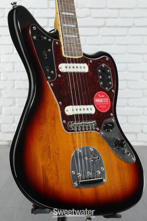 Squier Classic Vibe ’70s Jaguar – 3-Tone Sunburst