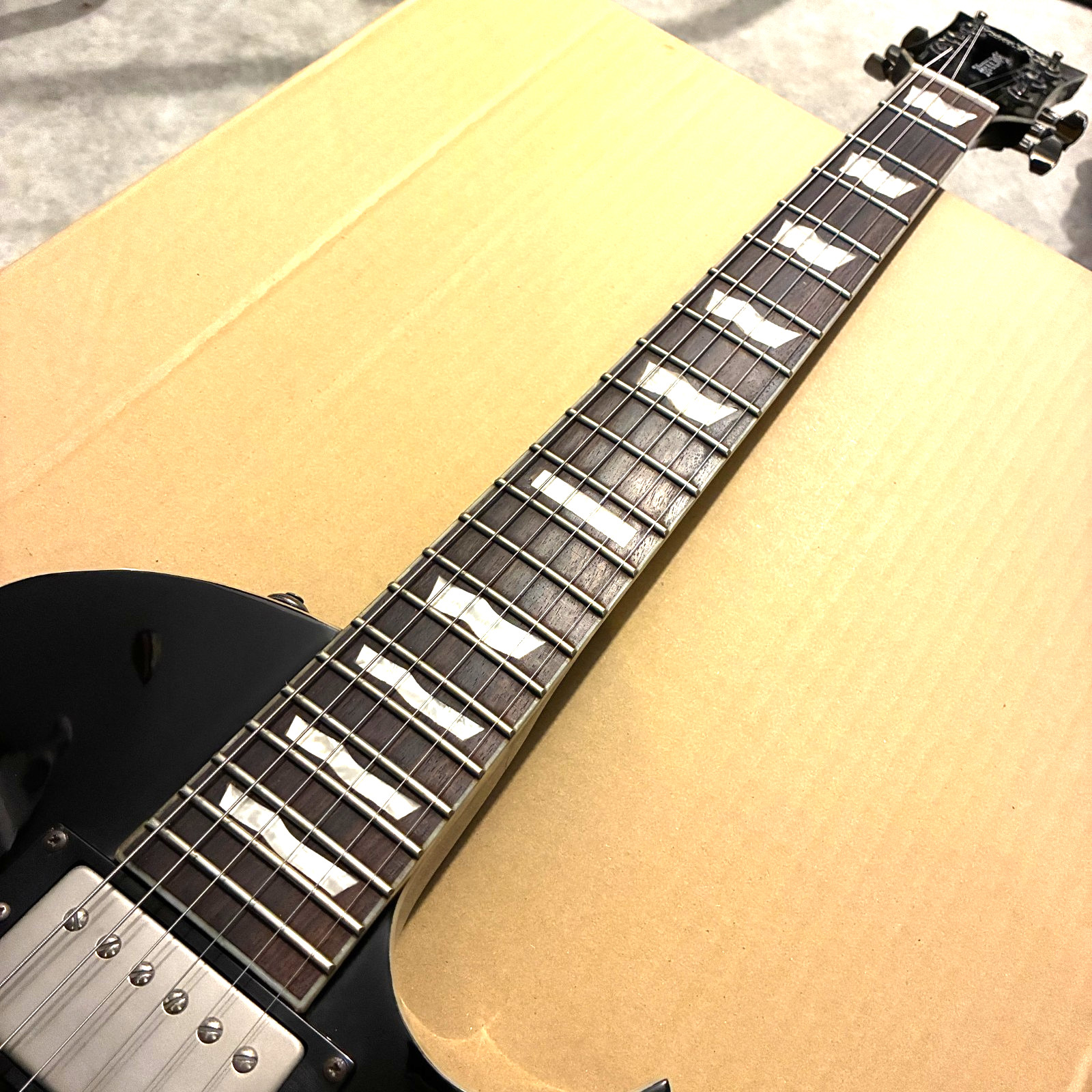 GrassRoots HELLION G-U-65 Black Gazette Uruha Vkei Gothic 2008 Rare Guitar Japan