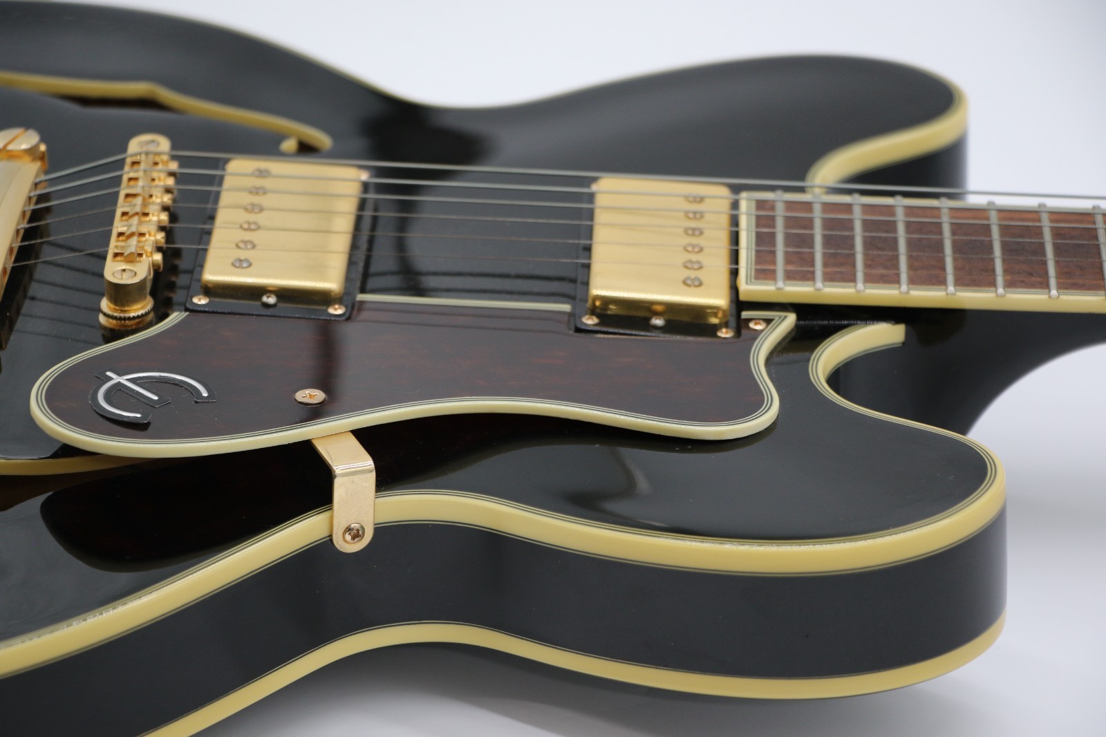 Epiphone Sheraton II Pro Semi-Hollowbody Electric Guitar – Black