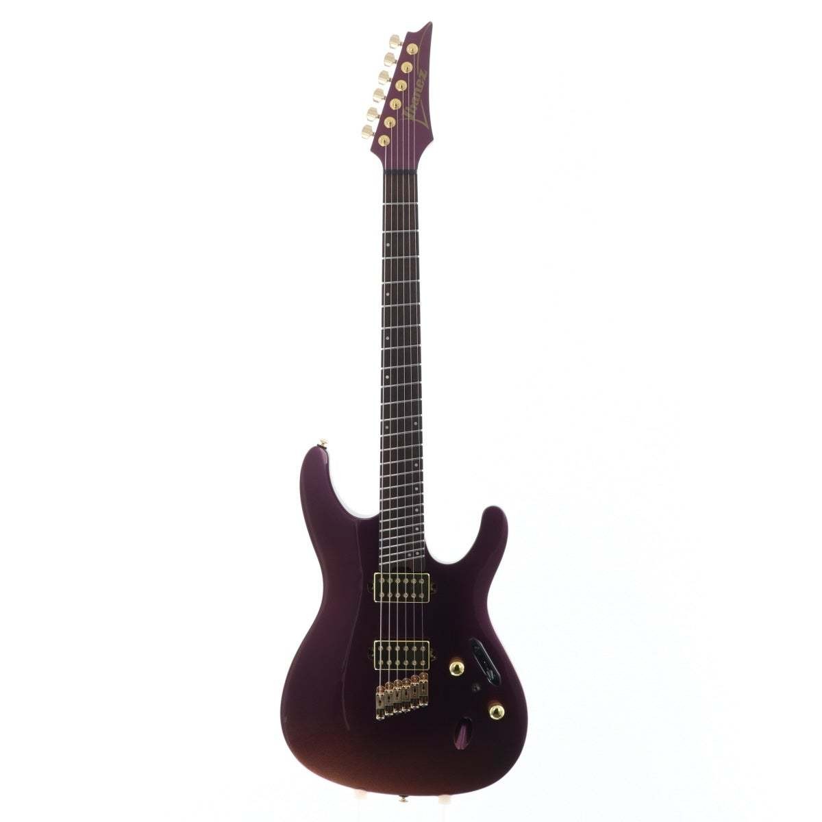 Ibanez S Axe Design Lab SML721 Rose Gold Chameleon Electric Guitar #BE14213