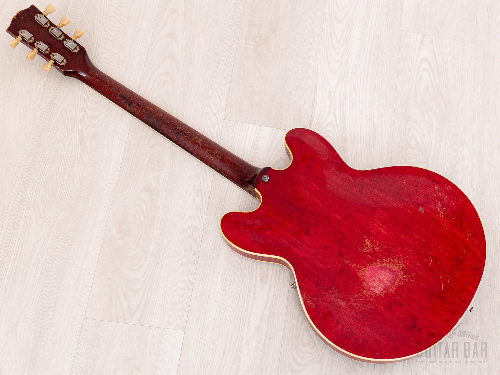 1962 Gibson ES-335 TDC Vintage Semi-Hollowbody Electric Guitar Cherry w/ Case