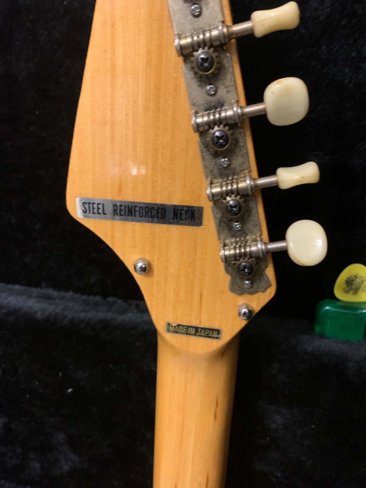 Teisco 1960s Vintage Electric Guitar Made In Japan With Case