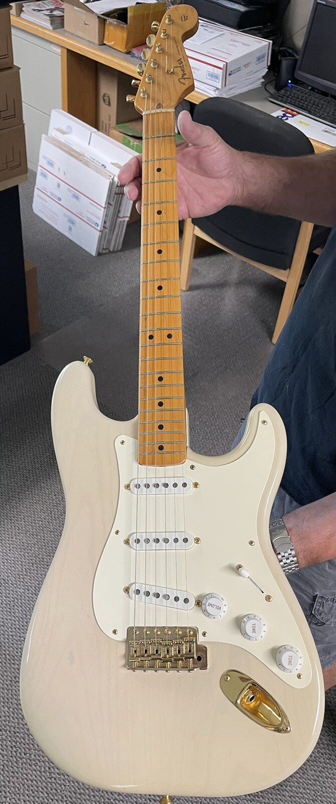 1987-1989 Fender Custom Shop Vintage Stratocaster 1957 Mary Kaye Reissue!! USA