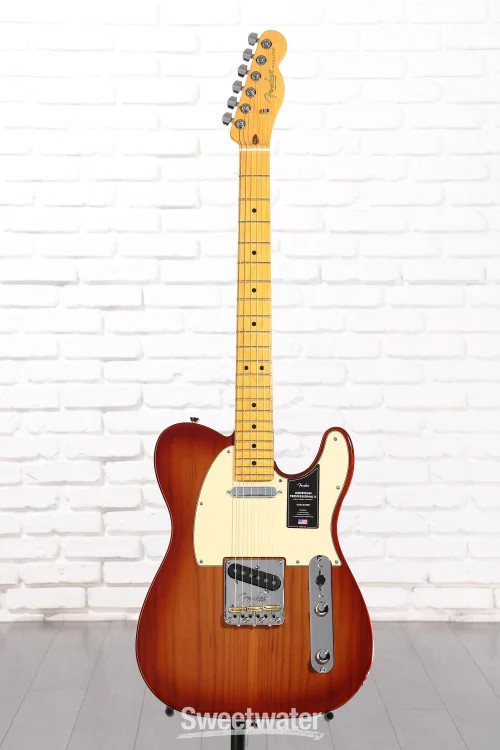 Fender American Professional II Telecaster – Sienna Sunburst with Maple