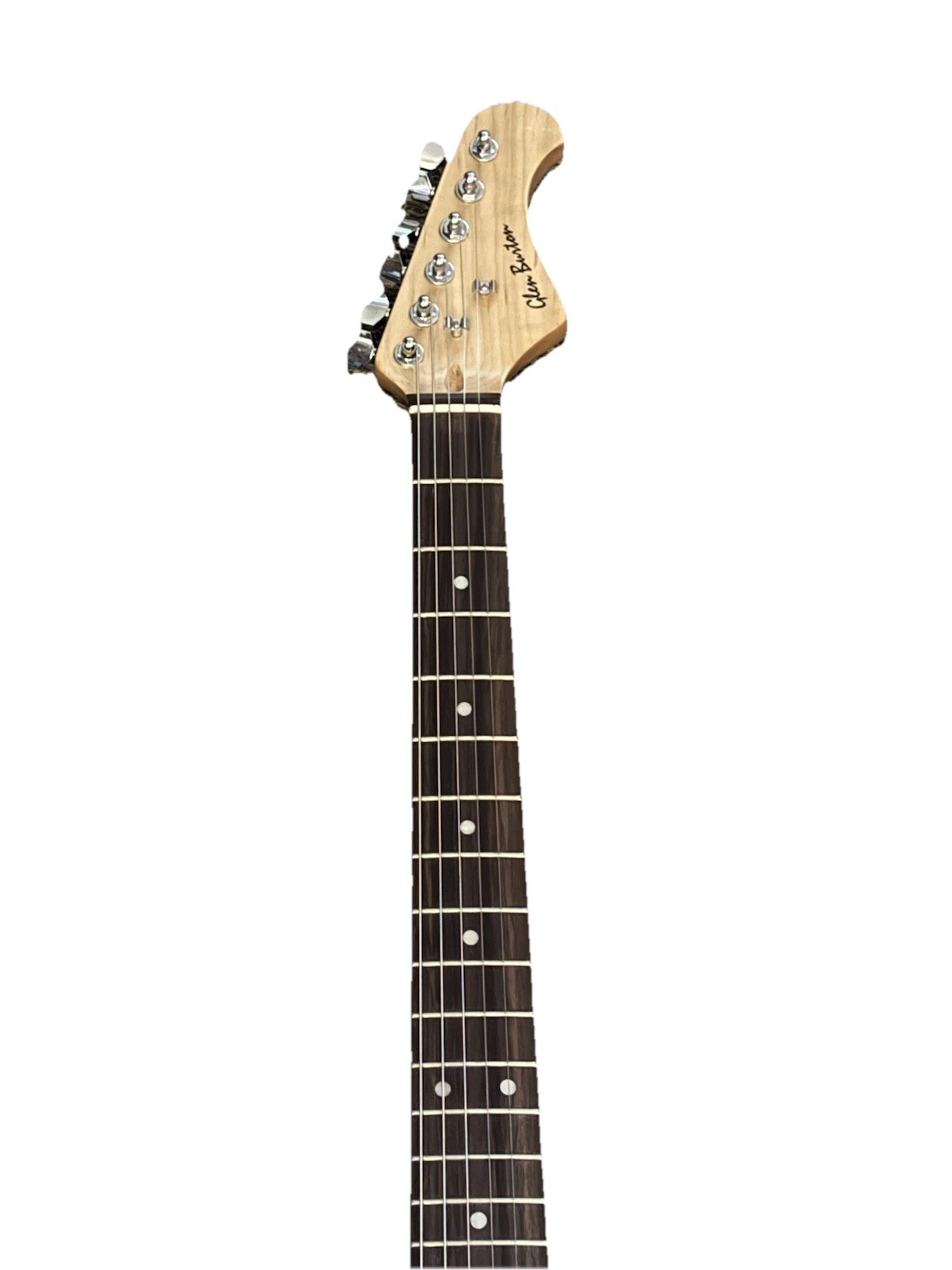 Glen Burton Stratocaster Style Electric Guitar deep Metallic Blue. W/AMP