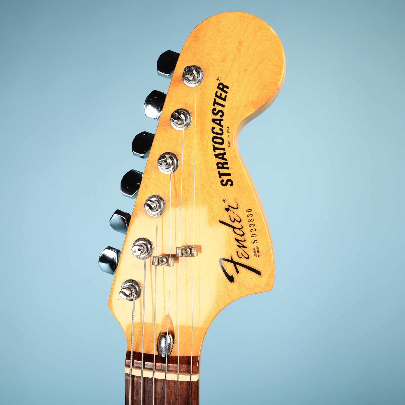 1979 Fender Ash Stratocaster Natural Hardtail Guitar