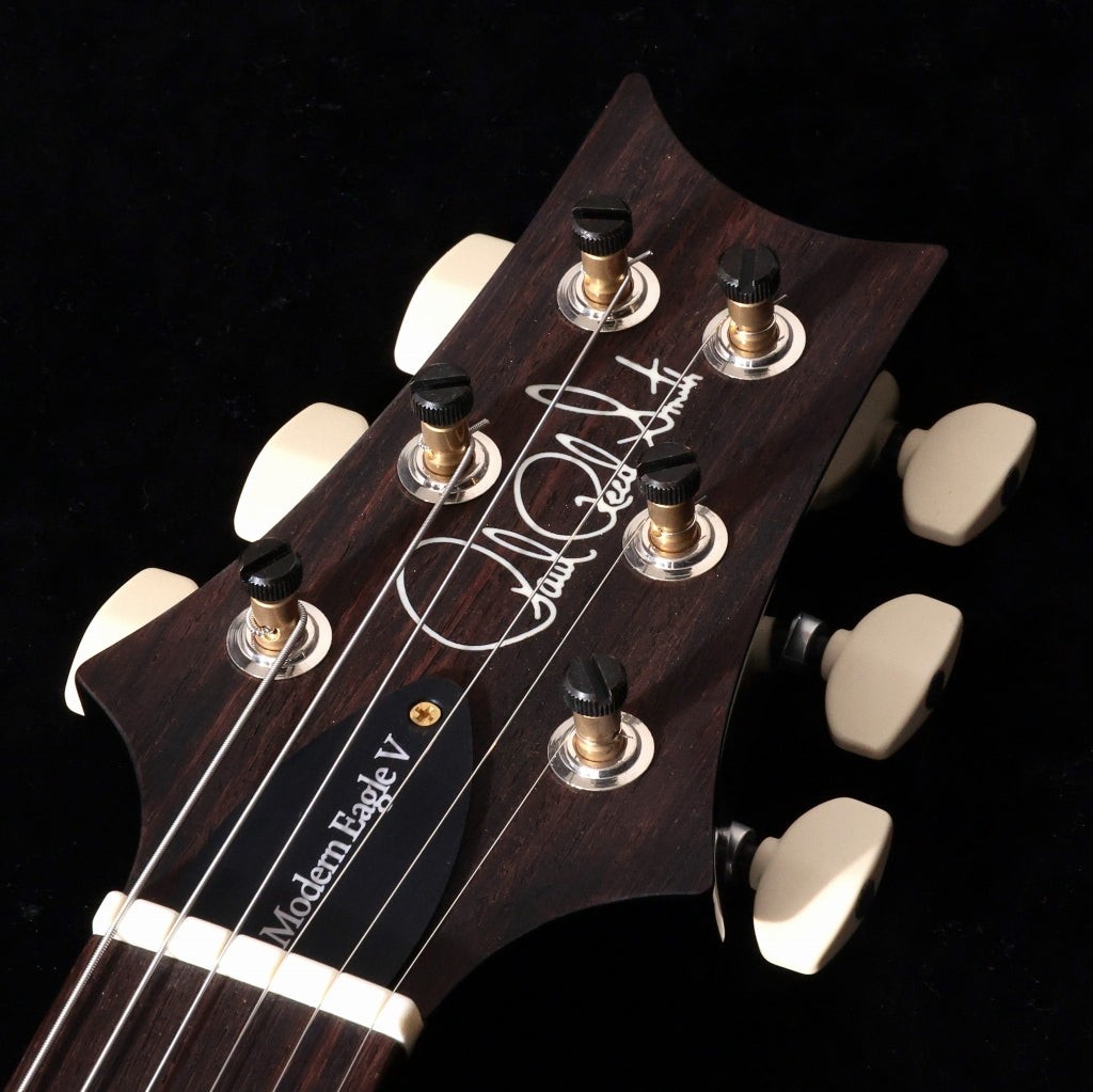 PRS 2025 Modern Eagle V 10-Top Faded Whale Blue Pattern Neck [25 0405976]