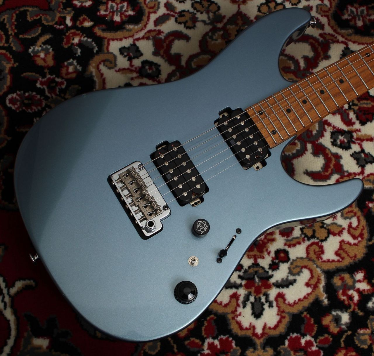 Ibanez AZ2402 Ice Blue Metallic Used Electric Guitar