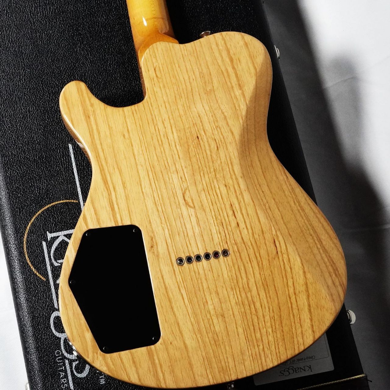 Knaggs Guitars Choptank Hardtail Hollowbody / Natural (2021) (no260410)