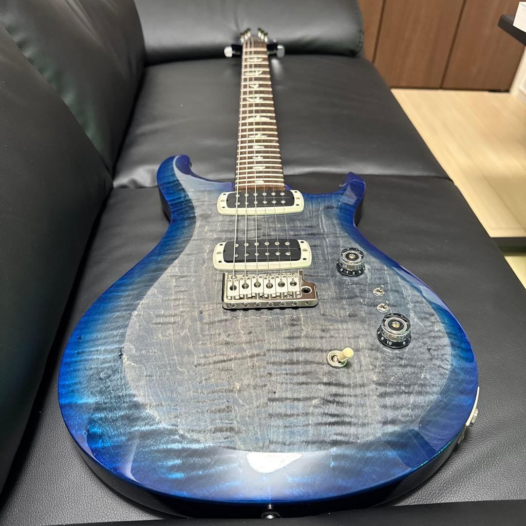 Electric Guitar Paul Reed Smith PRS S2 Custom 2024 Faded Gray Black Blue Burst