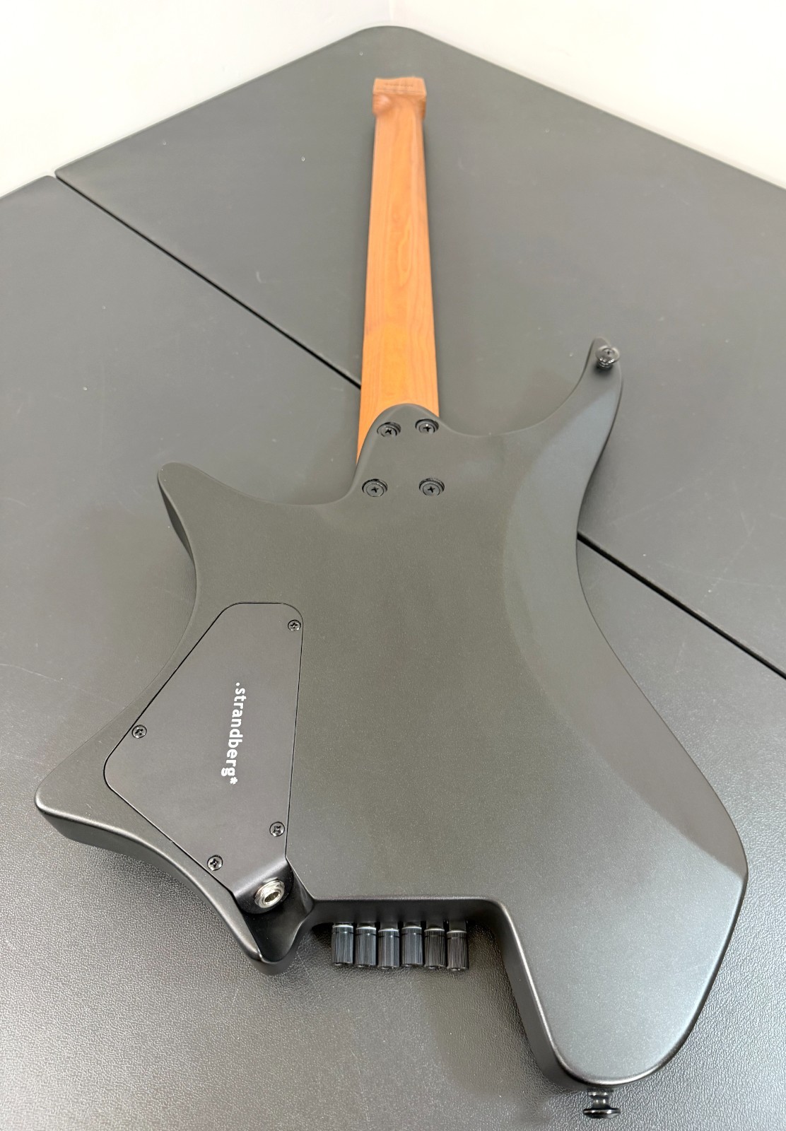 Strandberg Boden Essential 6 Headless Electric Guitar – Black Granite
