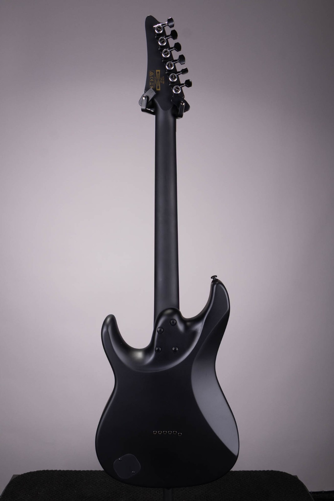 Ibanez AZ41B1 Iron Label Electric Guitar Black Flat w/ DiMarzio Pickups