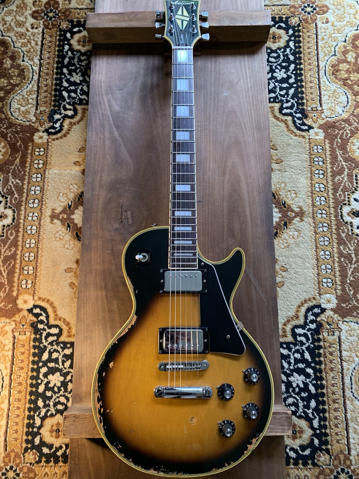 1976-78 Aria Pro II LC-500TB ALNICO-7 Matsumoku Japan vintage Free Shipping