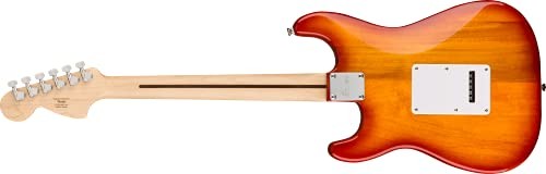 Squier Affinity Series Stratocaster FMT Electric Guitar Sienna Sunburst Maple