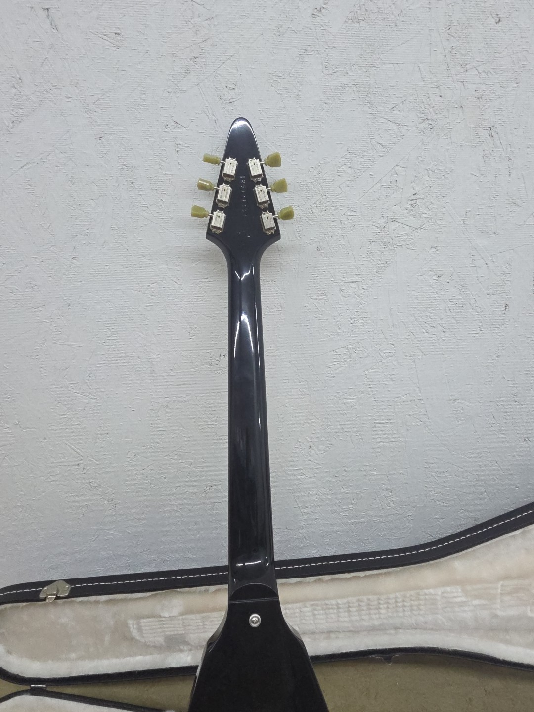 2012 Gibson Flying V Ebony Gloss Electric Guitar w/ Original Hardshell Case MINT