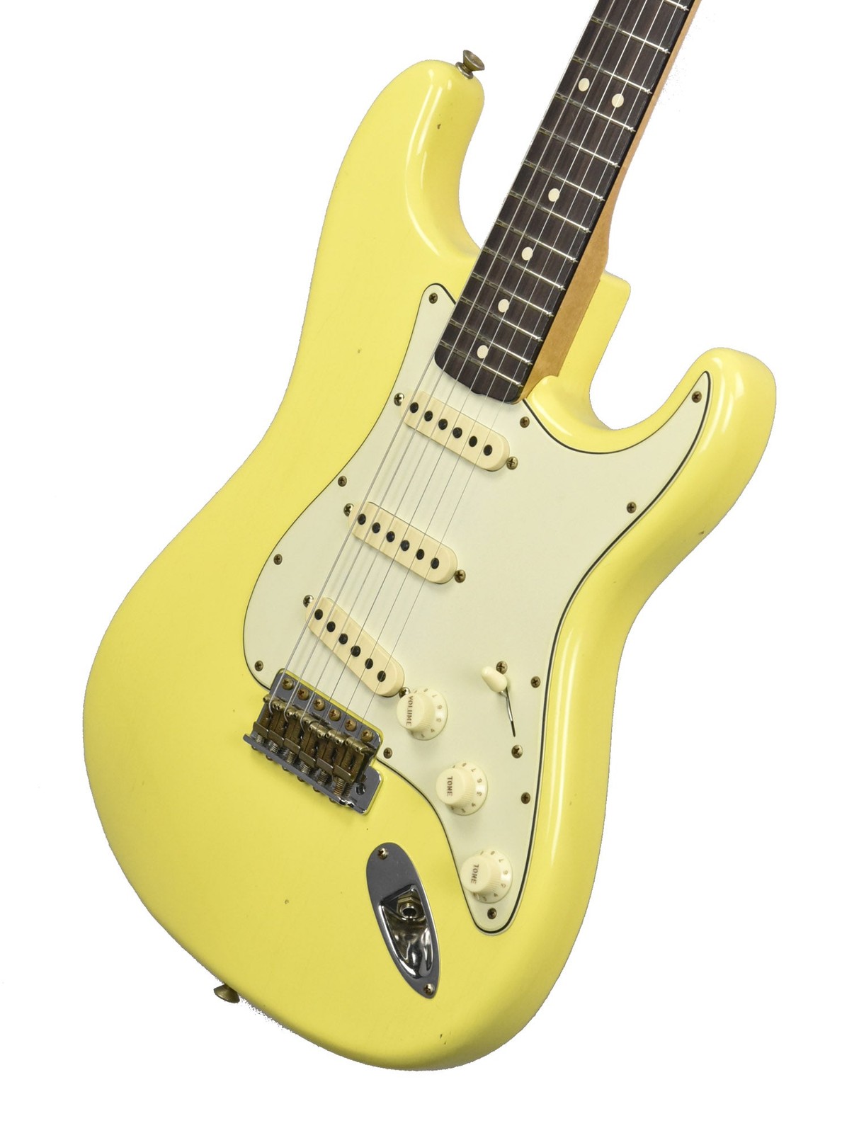 Fender Custom Shop 63 Stratocaster Journeyman Relic in Graffiti Yellow