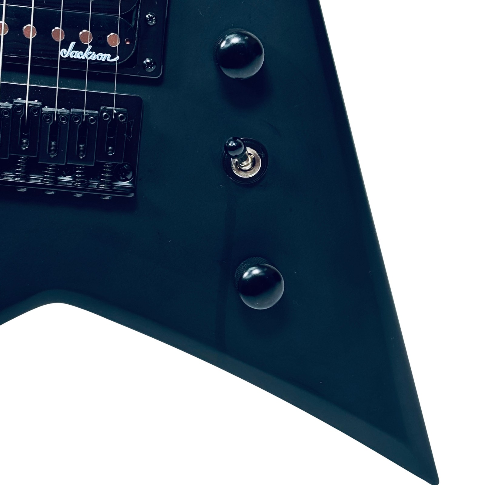 Jackson Rhoads JS22 HT 7-string Electric Guitar – Satin Black