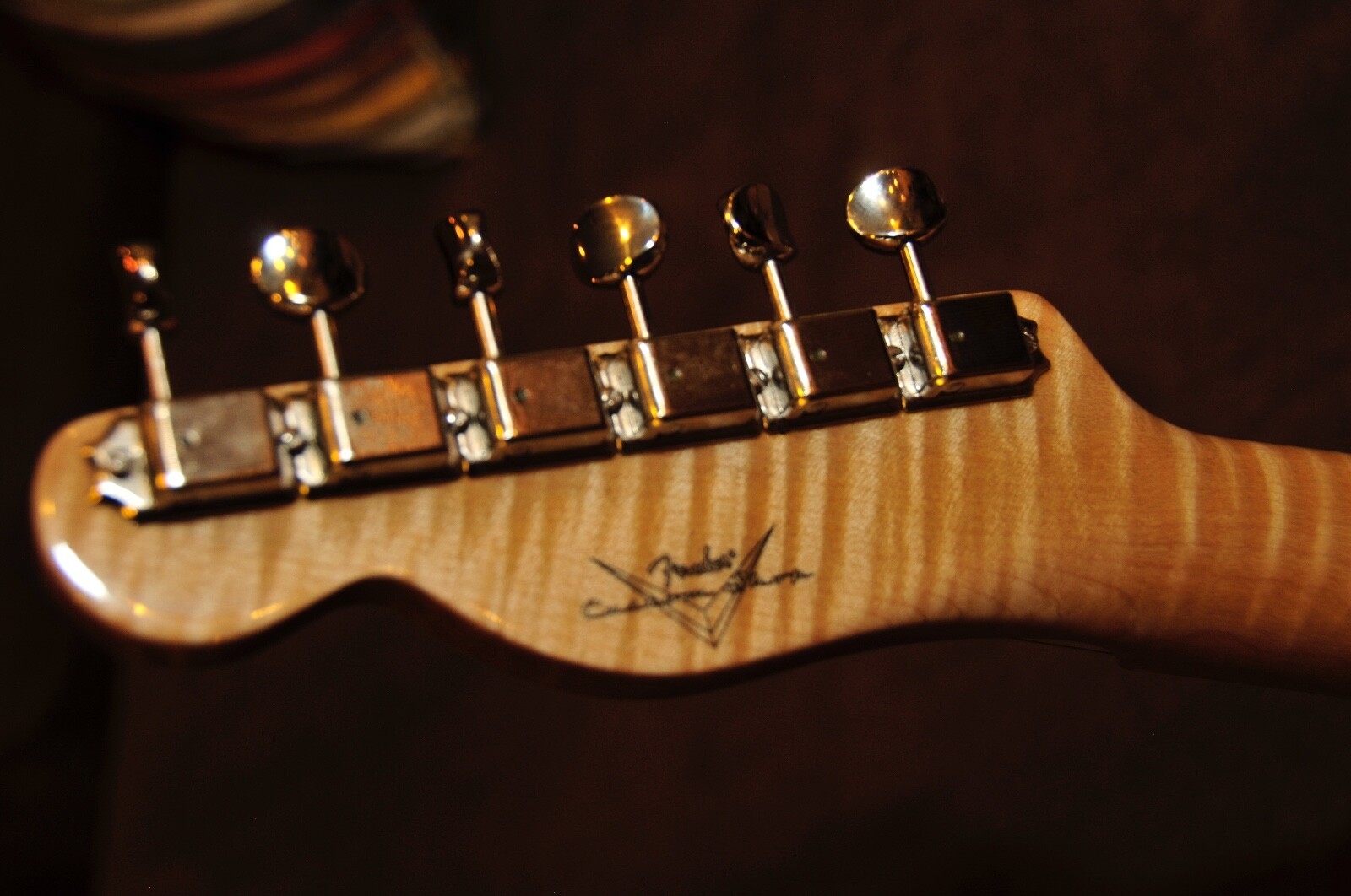 Fender Telecaster Custom Shop Reissue 1951 Nocaster – AAA Flame V-Neck
