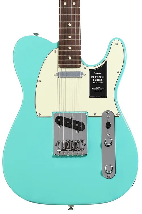 Fender 75th Anniversary Player II Telecaster Electric Guitar – Seafoam Green,