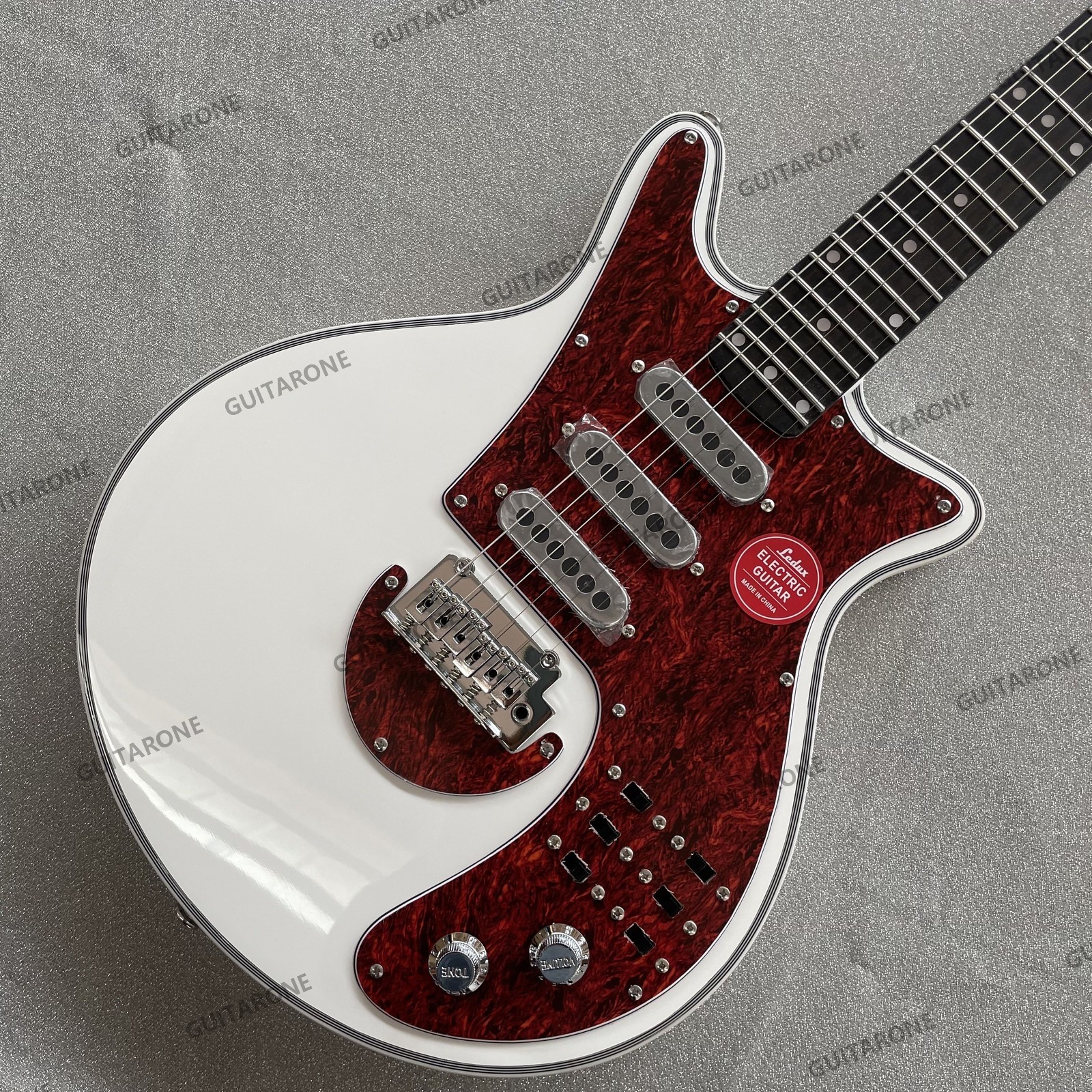 Red Special Electric Guitar SSS Pickups Tremolo Red Tortoise Pickguard Hot Item