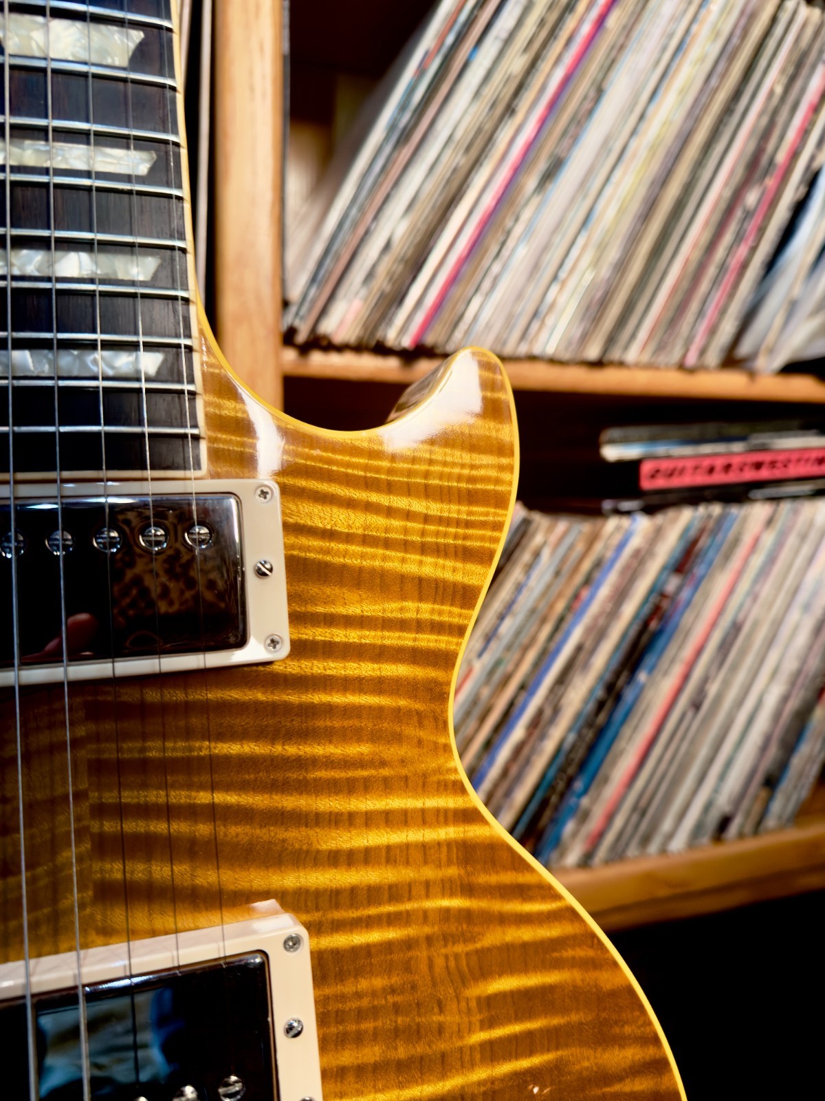 1997 Gibson Custom Shop Les Paul Classic • natural • Korina body • Korina neck