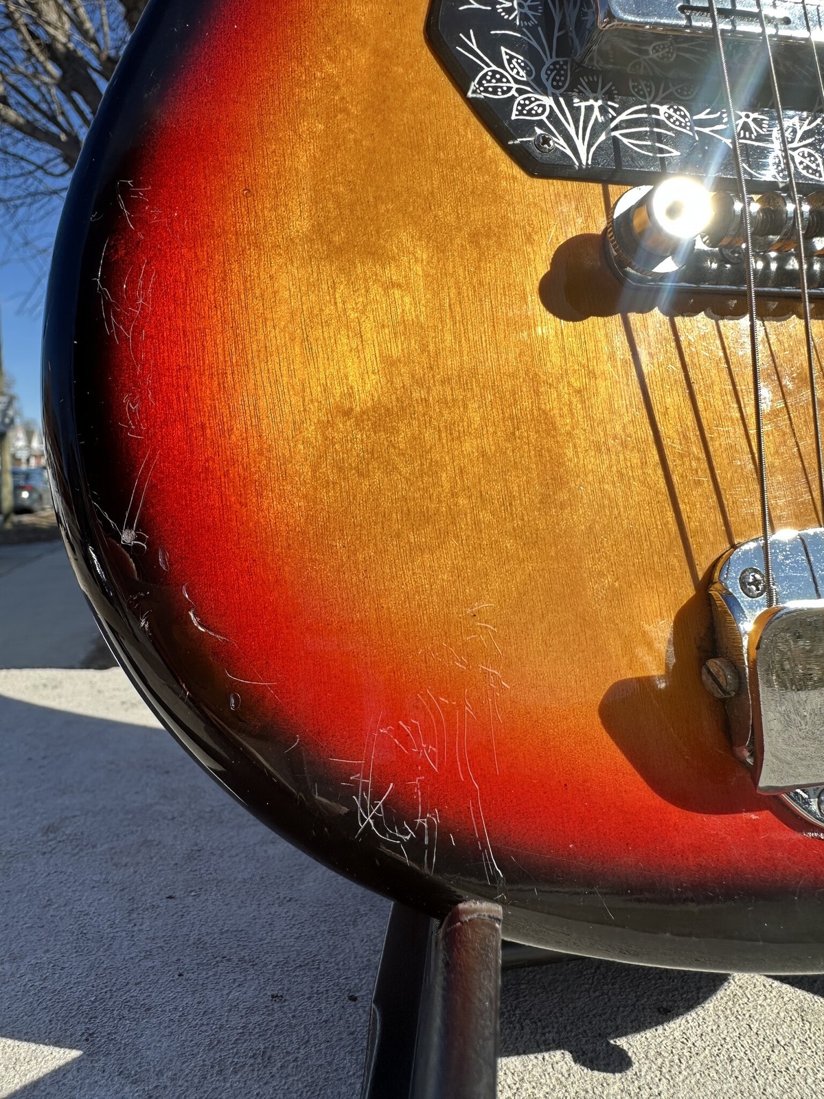 1960s Teisco Del Rey Tulip