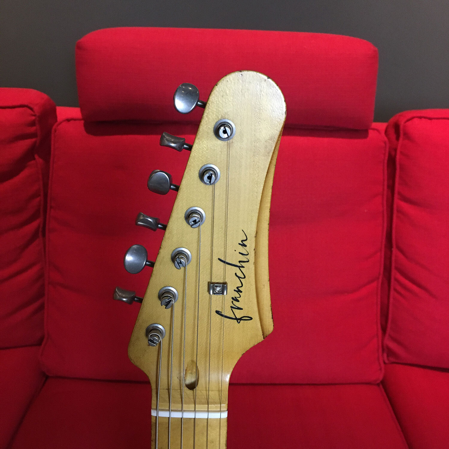 FRANCHIN Mars guitar Relic Aged 100% Nitro T-type Made in Italy *MADE TO ORDER