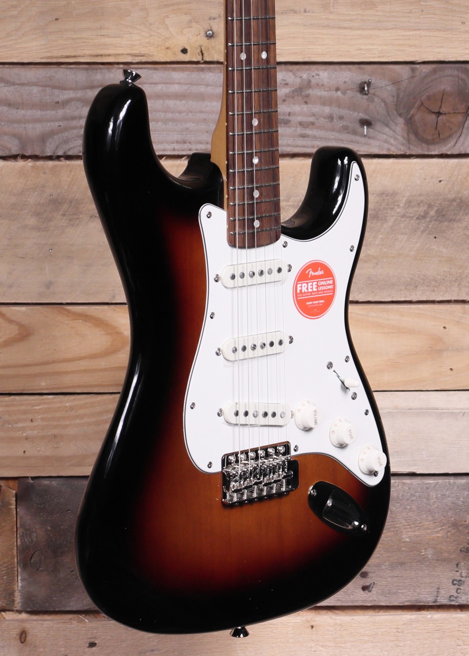 Squier Classic Vibe ’60s Stratocaster Electric Guitar 3-Color Sunburst