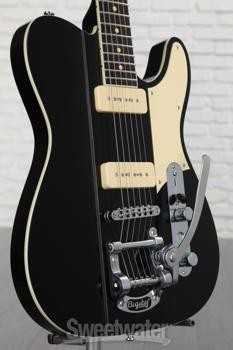 Reverend Greg Koch Gristle 90 Solidbody Electric Guitar – Midnight Black