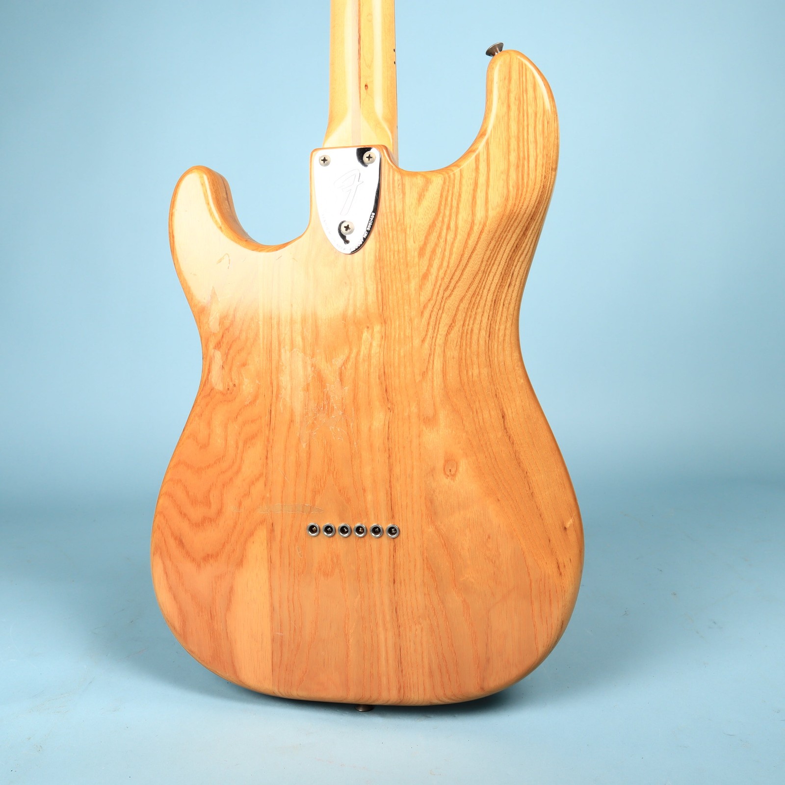 1979 Fender Ash Stratocaster Natural Hardtail Guitar
