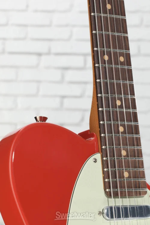 Fender American Professional II GT11 Telecaster Electric Guitar – Fiesta Red,