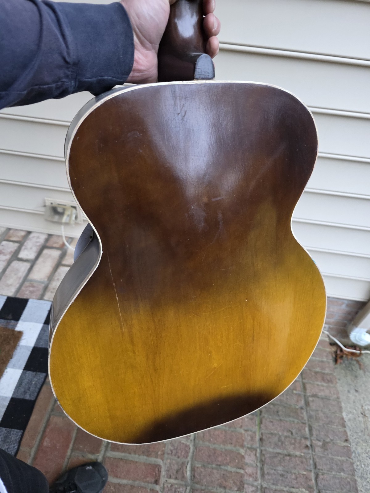 💥Video💥 1966 Harmony Hollywood H-41 H41 Sunburst Archtop Hollowbody Guitar