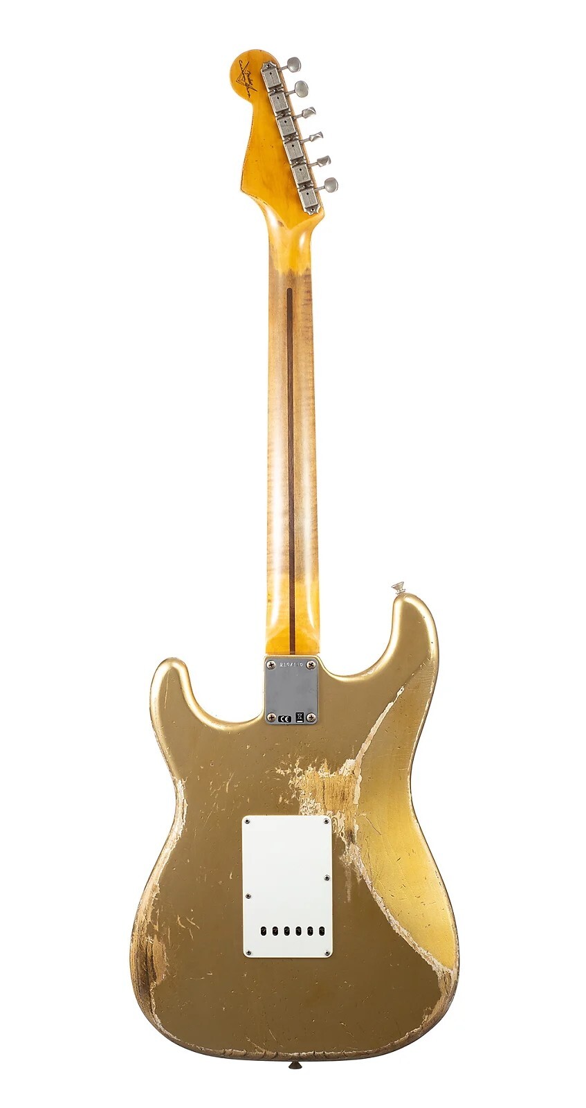 Fender Custom Shop 1957 Stratocaster reissue heavy relic in Aztec Gold