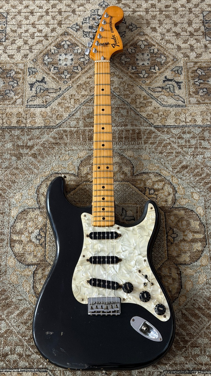 Vintage Fender 1978 Stratocaster Hardtail w/ Built in Pre Amp Boost & Hard Case