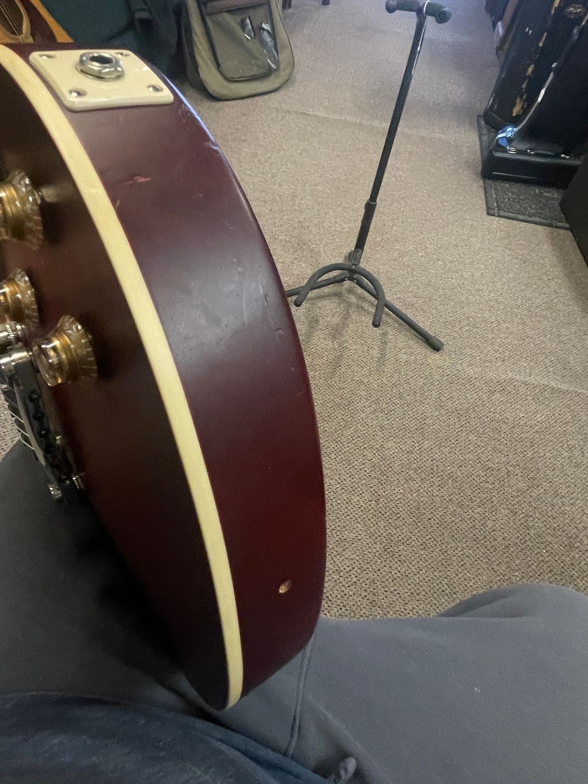 Epiphone Traditional Pro IV – Worn Wine Red Electric Guitar