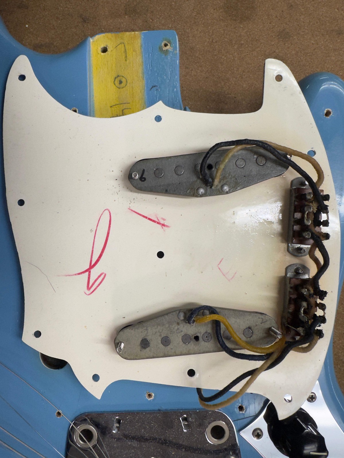 1965 Fender Mustang Daphne Blue