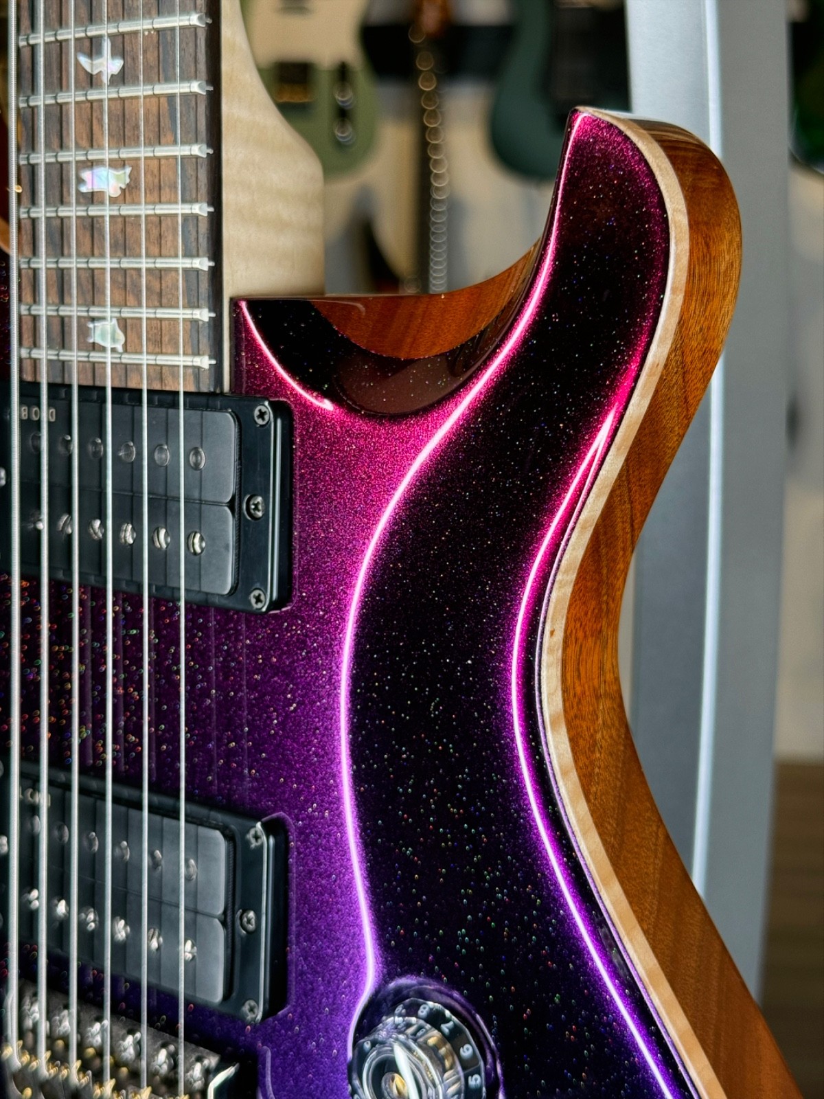 PRS Custom 24-08 Wood Library Sprayer’s Choice – Magenta Purple Colorshift