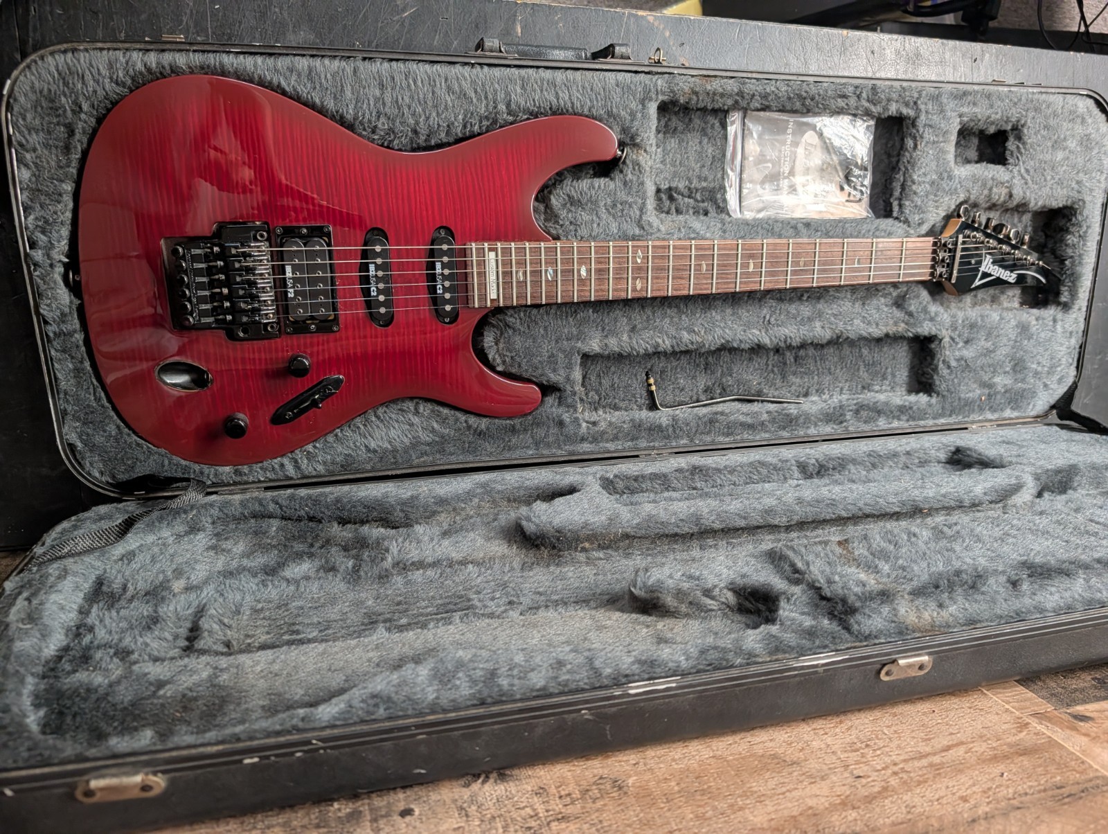 Ibanez Saber S-540 Custom Made 1990 USA/ Hollywood Plate