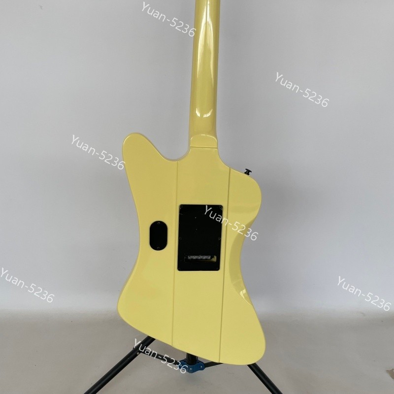 Solid Body Electric Guitar Cream FR Bridge Rounded Stainless Fret H Pickups